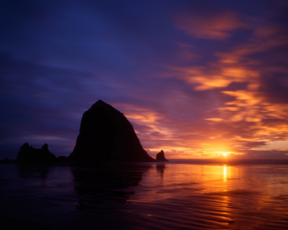 Sunset- Cannon Beach, Oregon